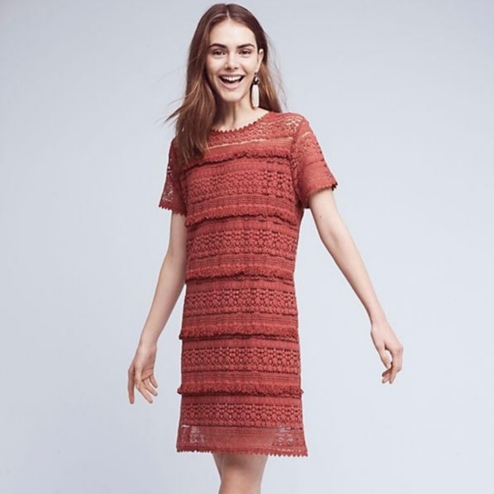 Anthropologie  Zero to Sky lace dress.  Size M